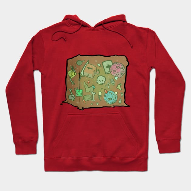 Gelatinous Dice Hoodie by Mayoking